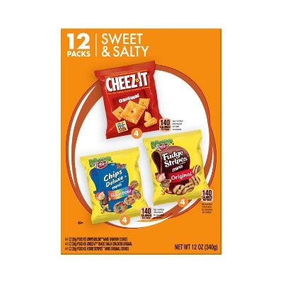 Keebler Sweet & Salty Mix Variety Pack 12pk