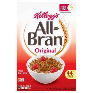 Kellogg's Cereal All Bran Original 18.6oz