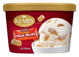 Kemps Salted Nut Roll Frozen Yogurt 1.5qt