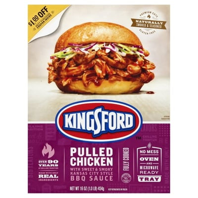 Kingsford Pulled Chicken with BBQ Sauce 16oz