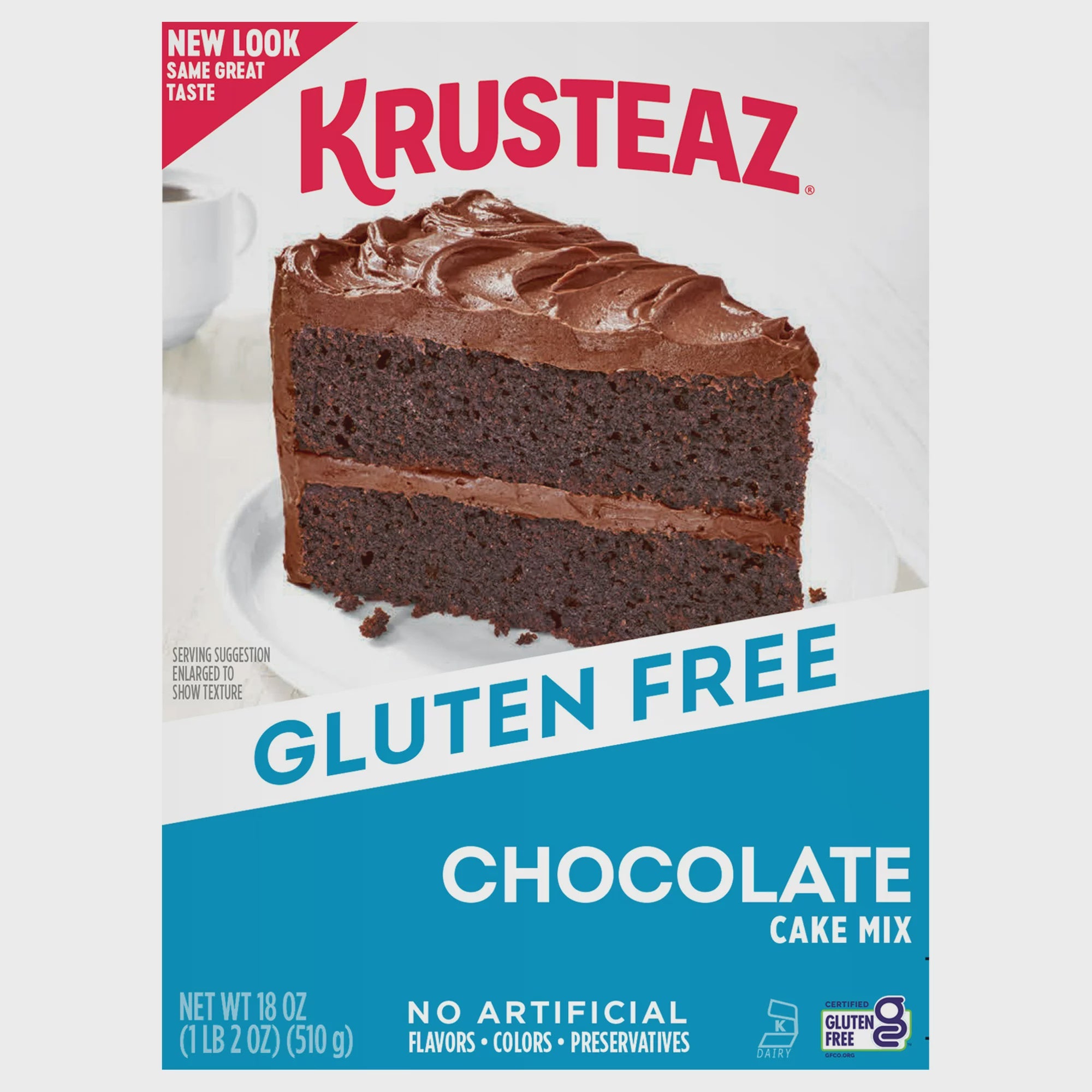 Krusteaz Chocolate Cake Gluten Free 18oz