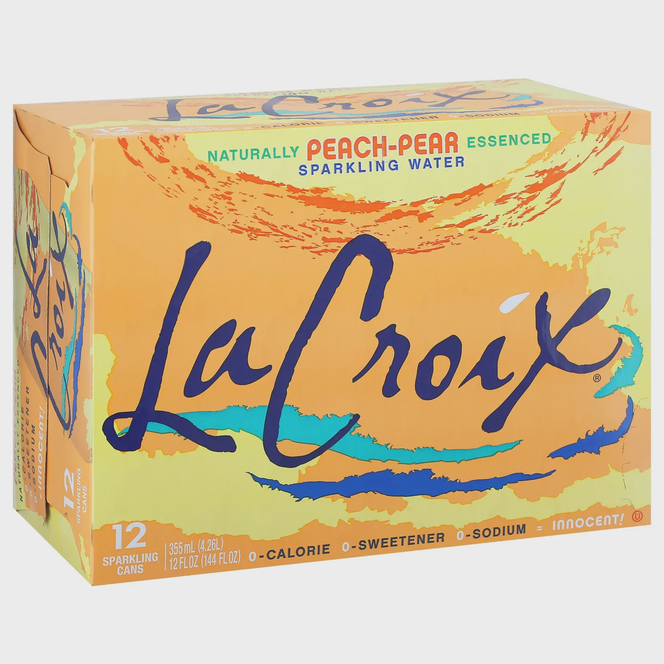 La Croix Peach Pear Sparkling Water 12 cans