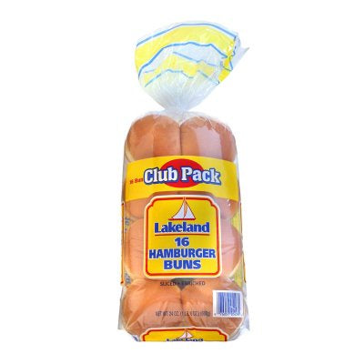 Lakeland Hamburger Buns 16ct.