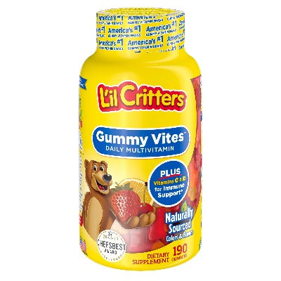 Lil Critters Gummy Vites Multivitamin 190 c