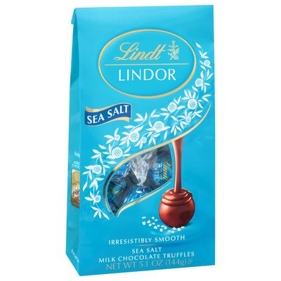 Lindt Milk Chocolate Sea Salt Truffles 5.1oz