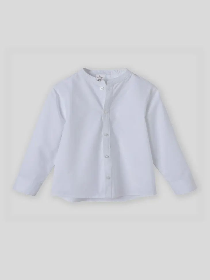 Blue Button up Shirt 6m