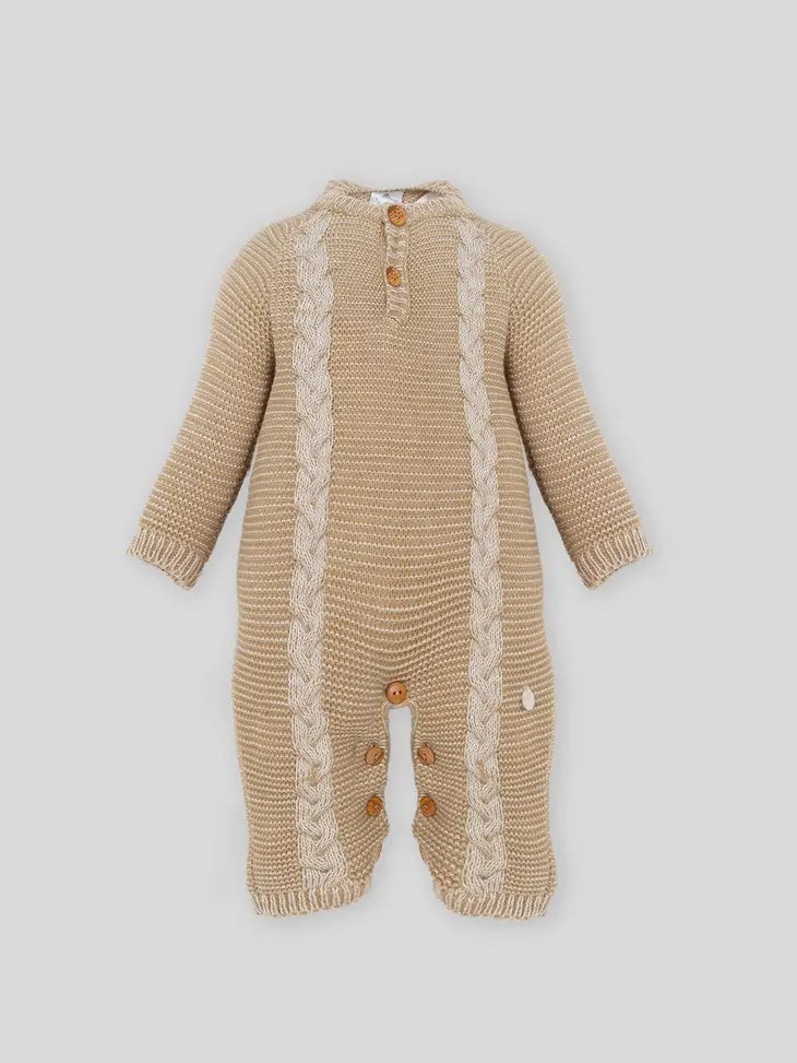 Braid Knitted Romper 9m