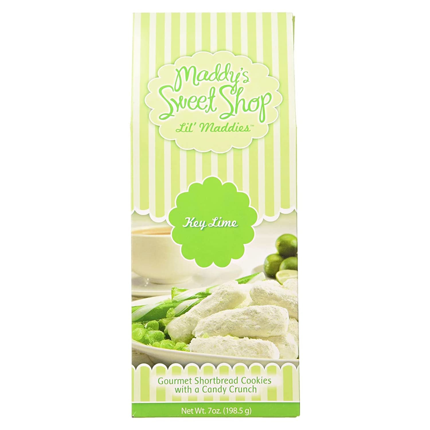 Maddy's Sweet Shop Key Lime Shortbread Cookies 7oz