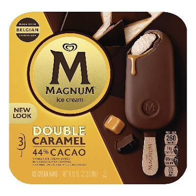 Magnum Double Caramel Ice Cream Bar 3ct