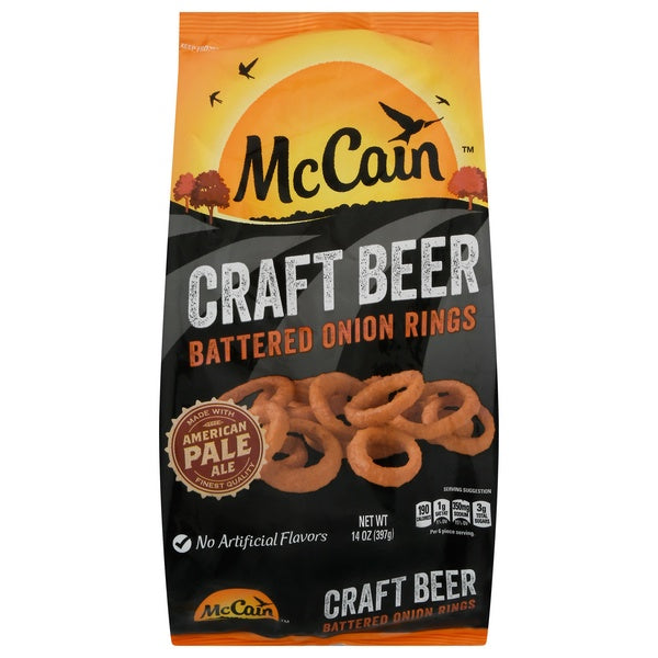 McCain Craft Beer Onion Rings 14oz