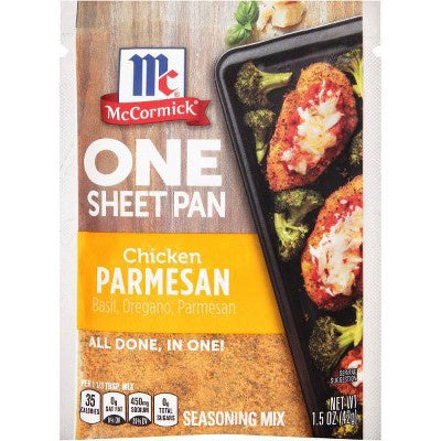 McCormick One Sheet Pan Chicken Parmesan