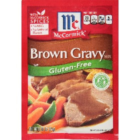 McCormick Brown Gravy Mix Gluten Free .88oz