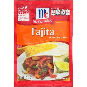 McCormick Fajita Seasoning Mix 1.12oz