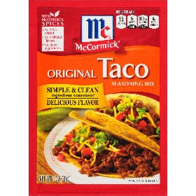 McCormick Original Taco Seasoning Mix 1oz