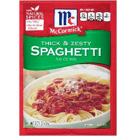 McCormick Spaghetti Sauce Mix Packet 1.3oz