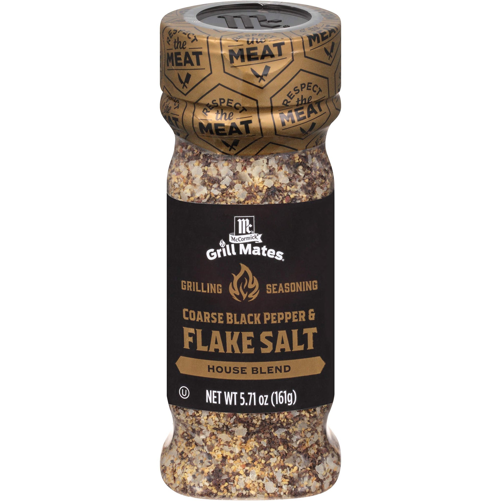 McCormick Grill Mates Cracked Black Pepper & Flake Salt 5.71oz