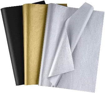 9 Pack Metallic Tissue Paper