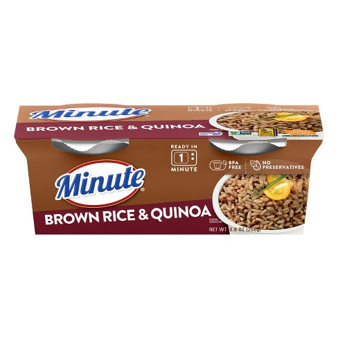 Minute Brown Rice & Quinoa 2pk