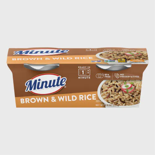 Minute Brown/Wild Rice 2pk