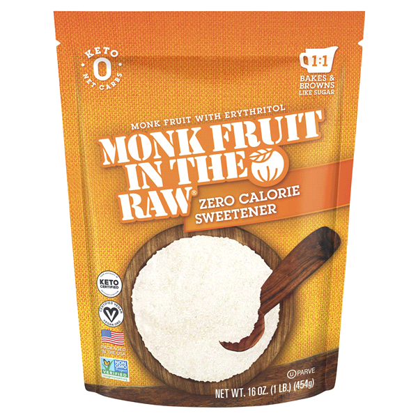 Monk Fruit in the Raw Sweetener 16 oz