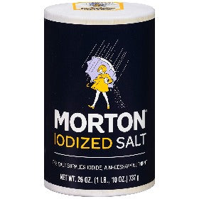 Morton Iodized Salt 26 oz
