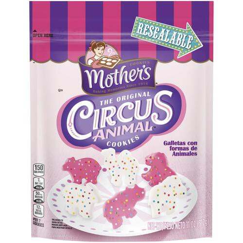 Mother's Frosted Cookies Circus Animals 9oz