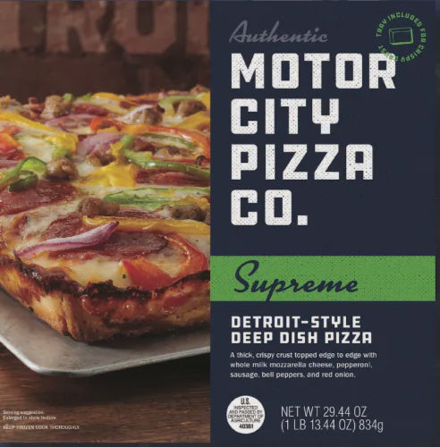 Motor City Supreme Deep Dish Pizza 29.44oz