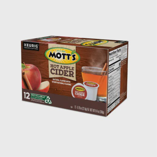 Mott's Hot Apple Cider Cups 12ct