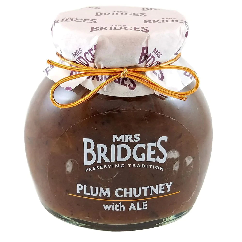 Mrs.Bridges Plum Chutney With Ale 10oz.