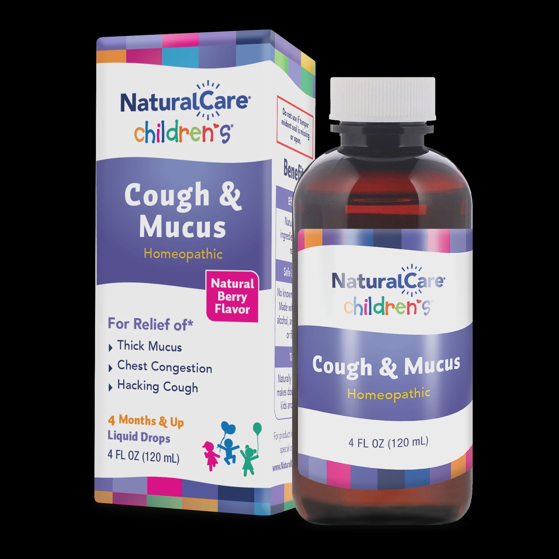 Natural Care Childrens Cough & Mucus Nightime Drops 4 oz.