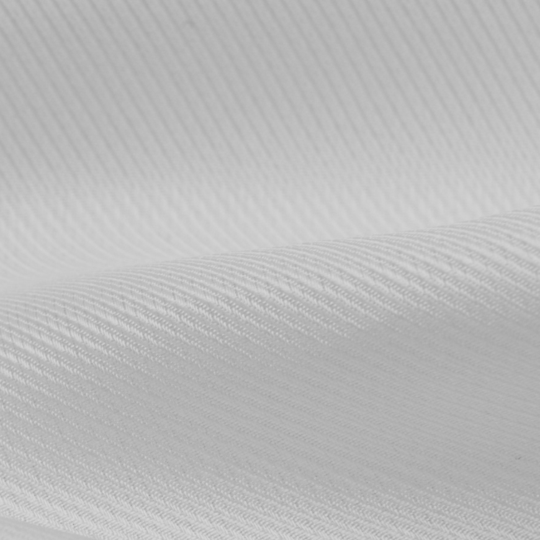 Scarf - 90cm Natural White Ribbed Solid SC9-9971