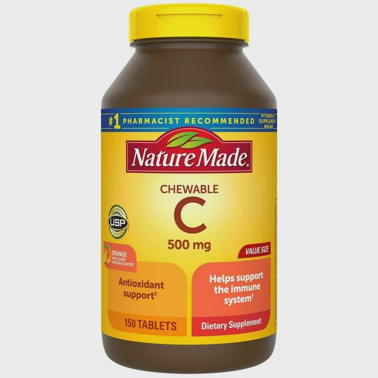 Nature Made Chewable Vitamin C 500mg 60ct
