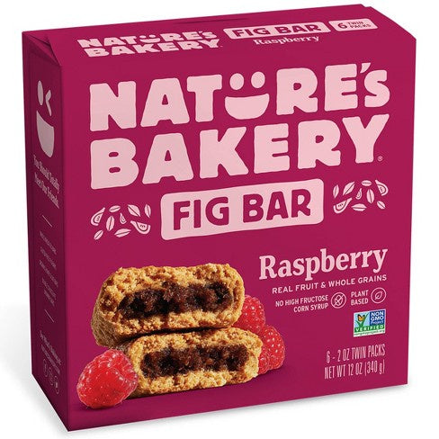 Nature's Bakery Fig Bar Raspberry 6pk