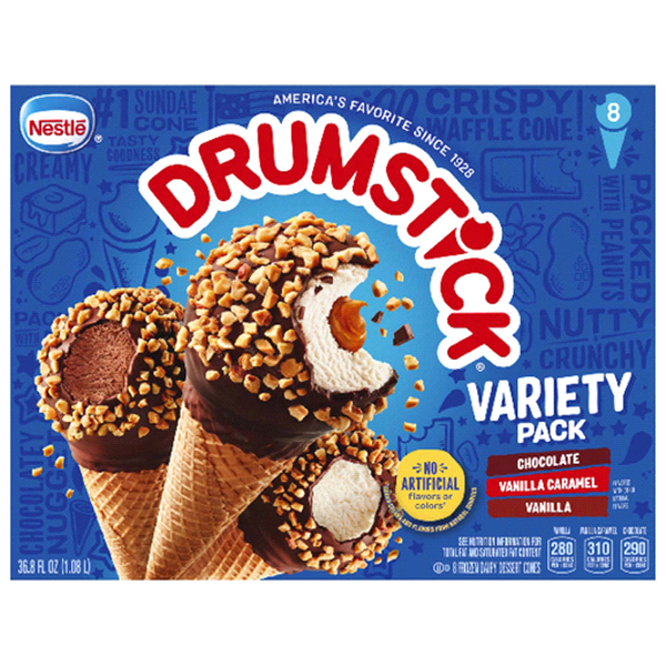 Nestle Drumstick Variety Pack 8ct