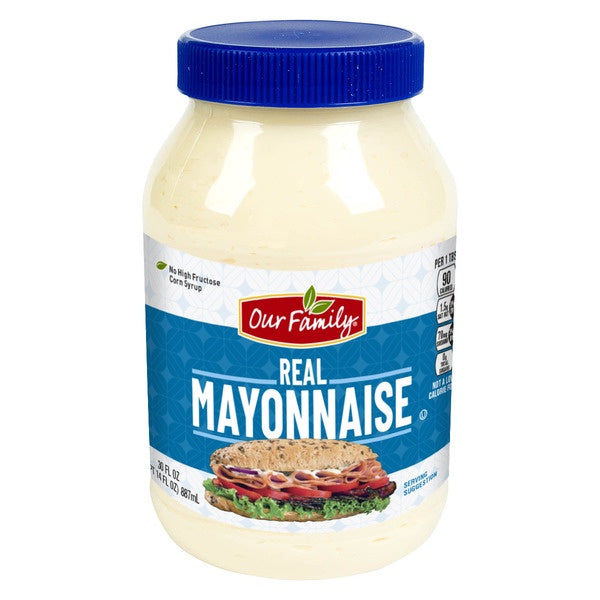 Our Family Mayonnaise 30oz