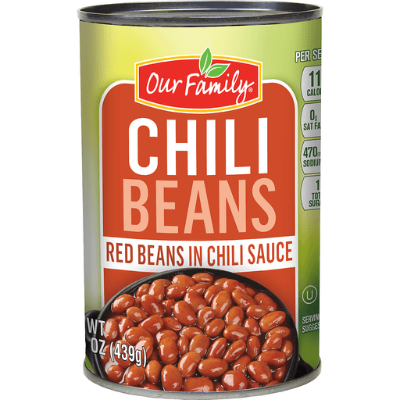 Our Family Chili Beans 15oz