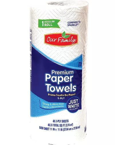 Our Family Paper Towel Regular 1ct