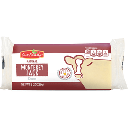 Our Family Cheese Block Monterey Jack  8oz