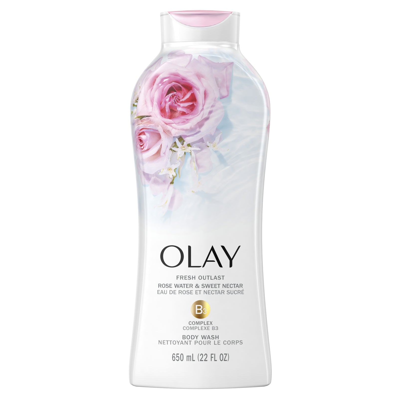 Olay Rose Water Body Wash 22oz