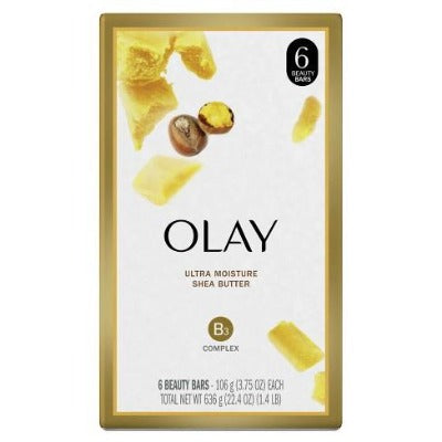 Olay Ultra Moisture Shea Butter Soap Bars 6 pk