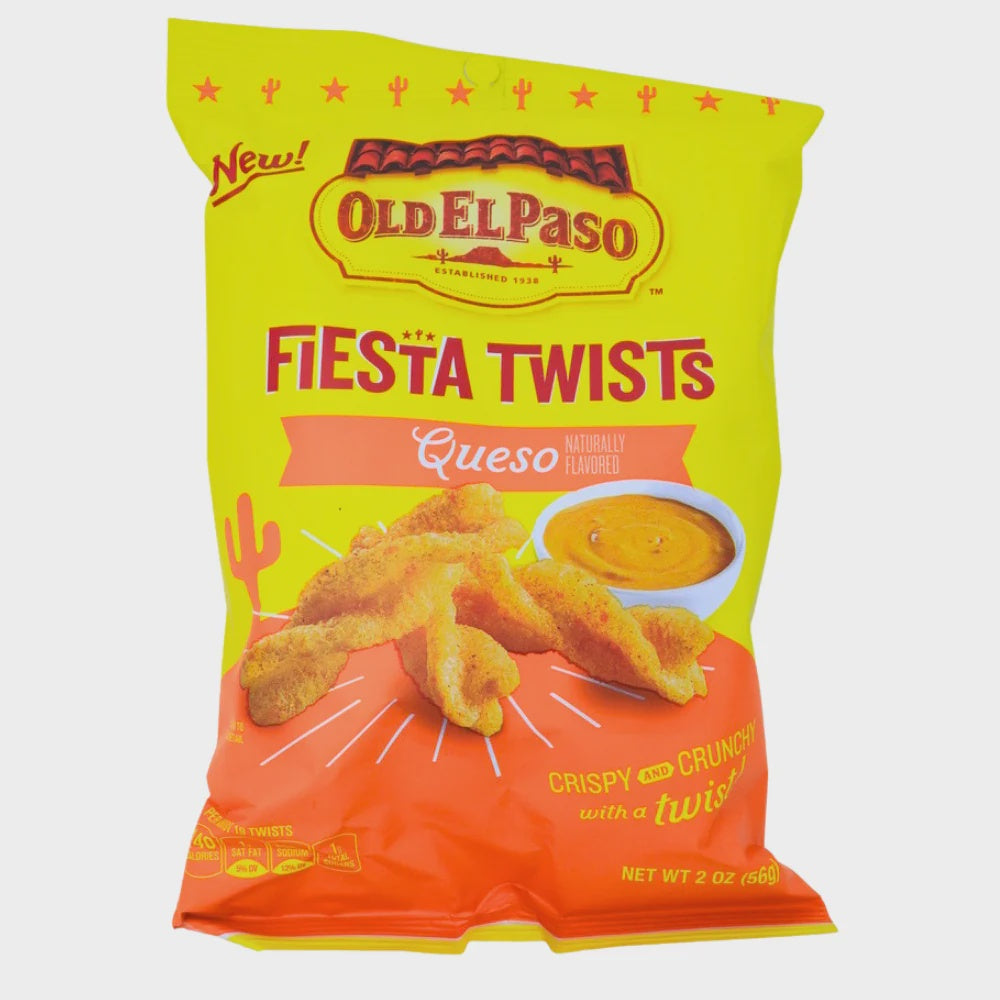 Old El Paso Fiesta Twists Queso 2oz