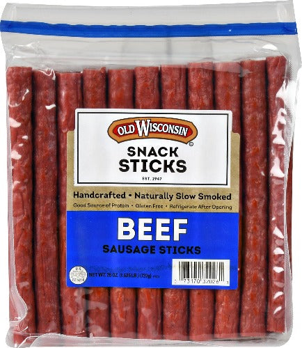 Old Wisconsin Beef Sausage Snack Sticks 26oz