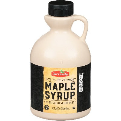 Our Family 100% Pure Maple Syrup 32oz