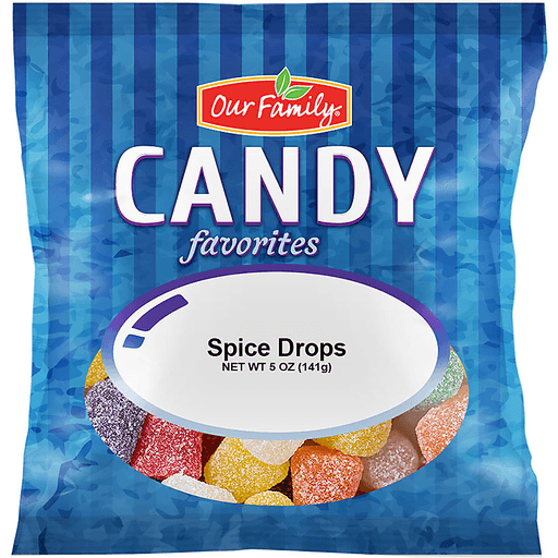 Our Family Candy Spice Drops 5oz