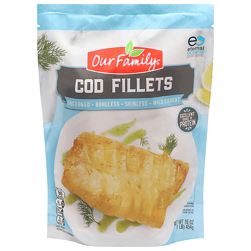 Our Family Cod Fillets 16oz
