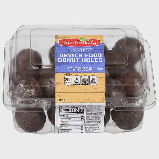 Our Family Devils Food Donut Holes 12oz