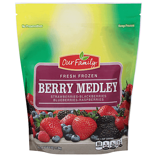 Our Family Frozen Berry Medley 40 oz