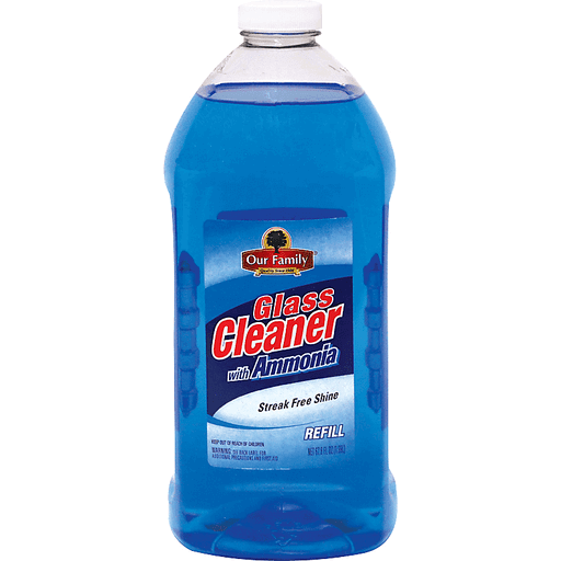 Our Family Glass Cleaner with Ammonia Refill 60.7oz