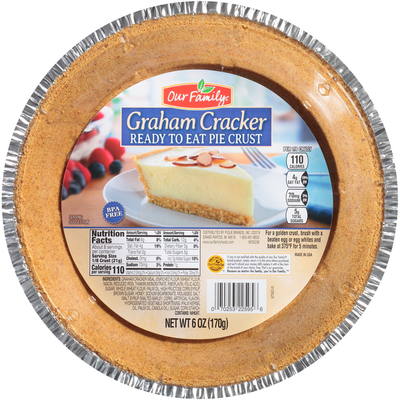 Our Family Graham Cracker Crust 6oz