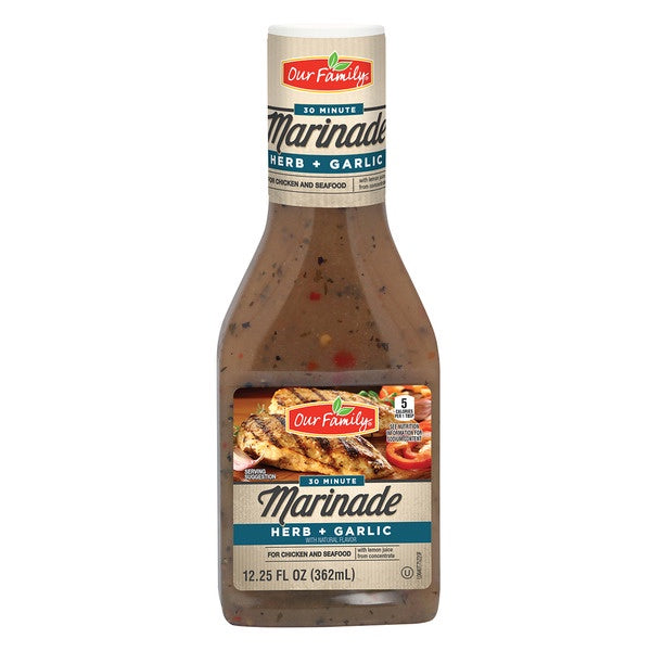 Our Family Herb & Garlic Marinade 12.25oz